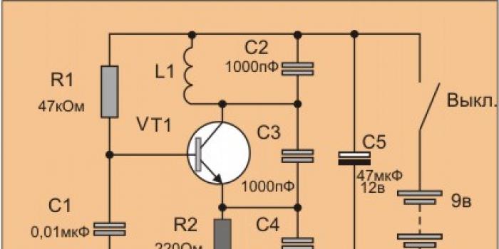 Схема металлоискателя: как сделать своими руками простой и эффективный металлоискатель Схемы простых металлоискателей своими руками на транзисторах